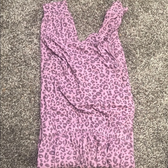 Like New GAP Kids Lavender Animal Print Onesie - Picture 3 of 3